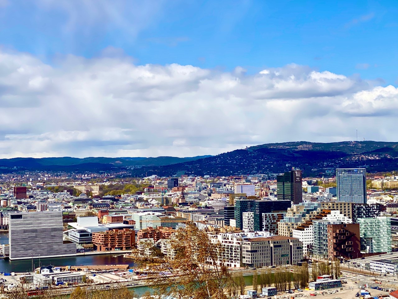 Utsikt over Oslo fra Ekeberg