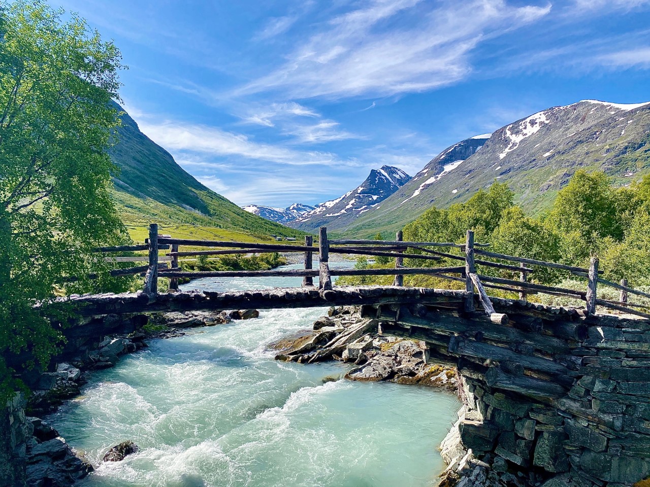 SOgnefjellsveien bro over elv