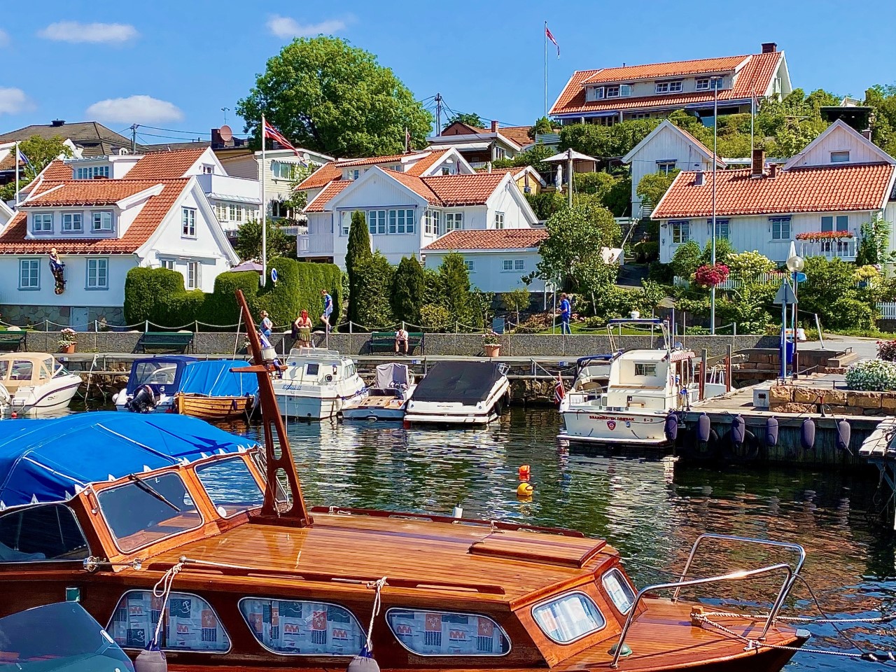 Båthavna i Drøbak