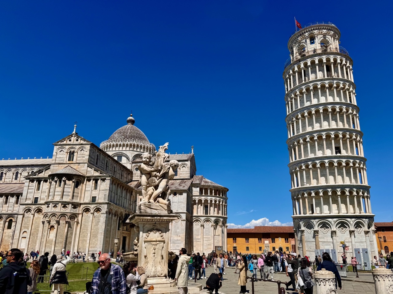 Pisa, det skjeve tårn, toscana