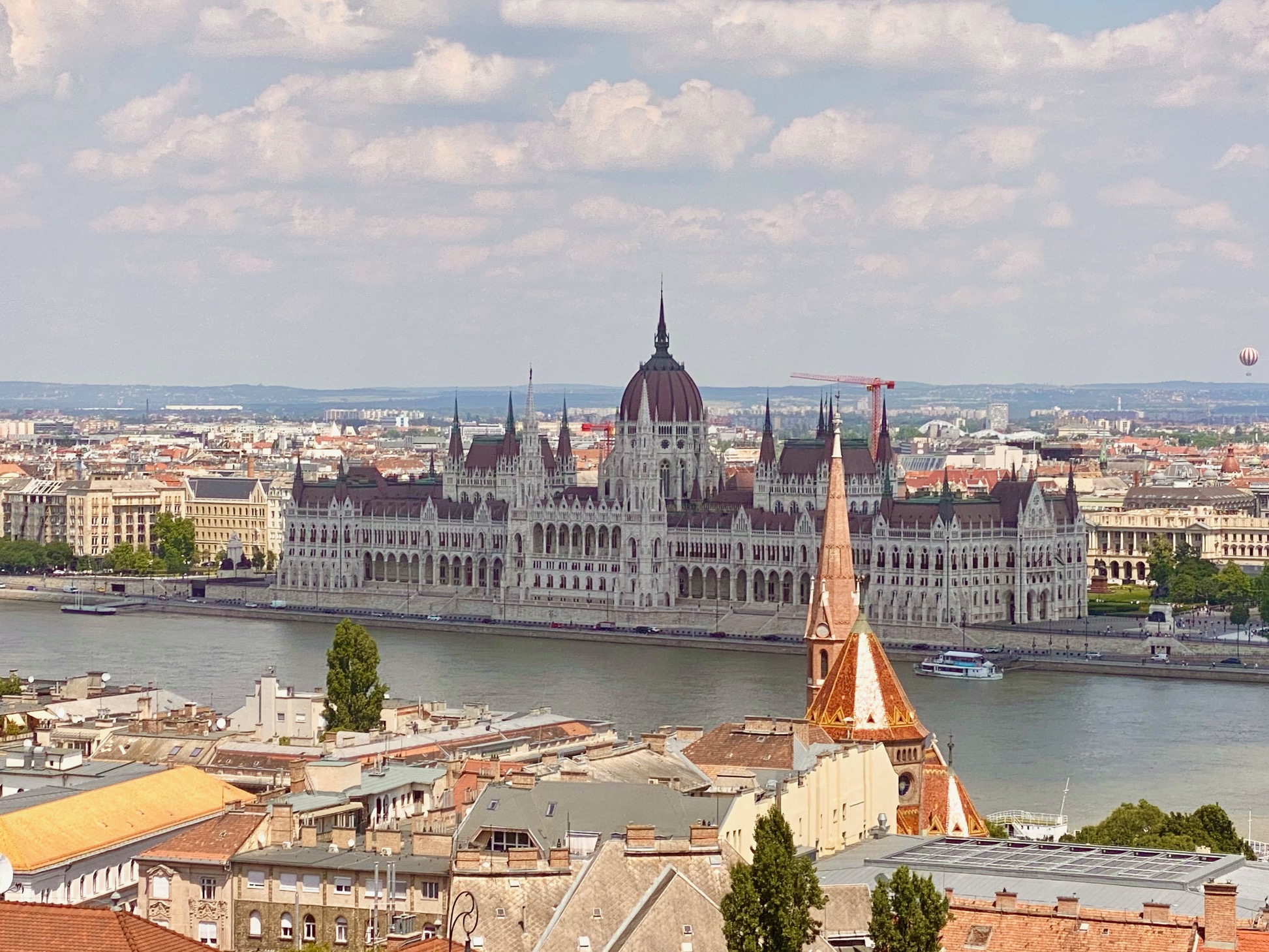 Utsikt over Budapest